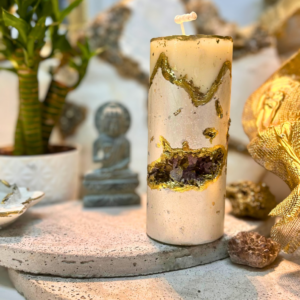 amethyst candle