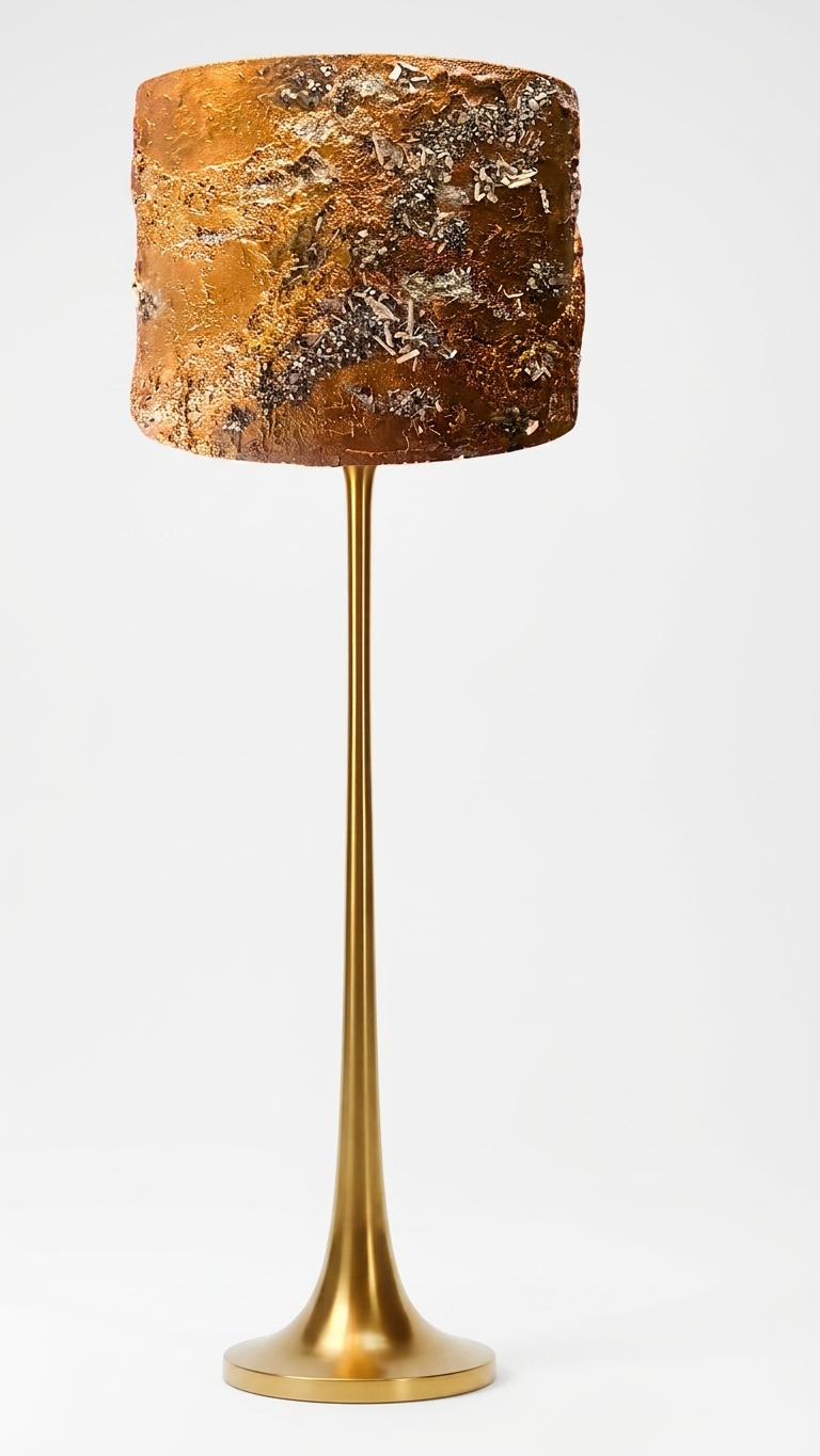 gold pyrite geode lamp gold pyrite geode lamp