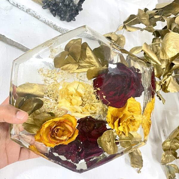 Crystal Clear Floral Resin Preservation