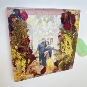 bouquet in bloom – floral bouquet preservation resin block